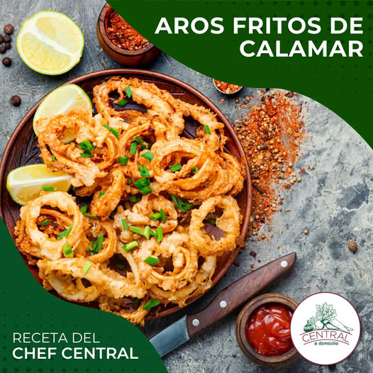 Receta: Aros Fritos De Calamar Fácil Y Rápido