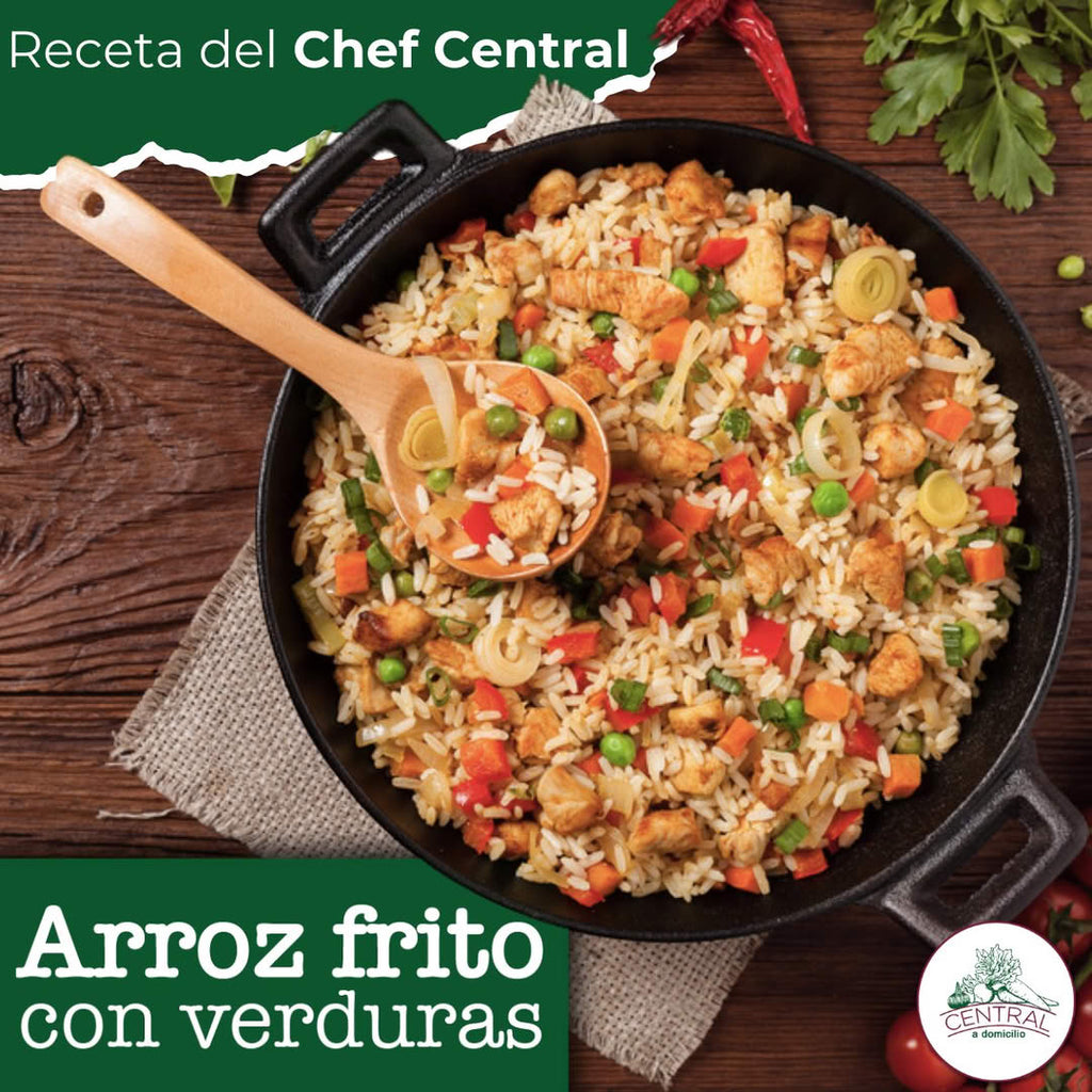 Receta: Arroz Frito Con Verduras Fácil Y Rápido