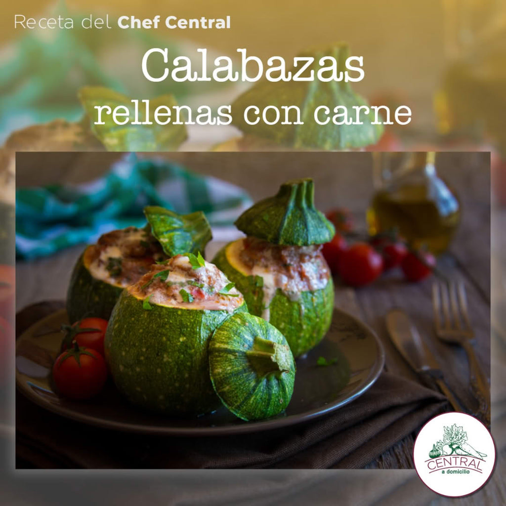 Receta: Calabazas Rellenas Con Carne Fáciles Y Rápidas