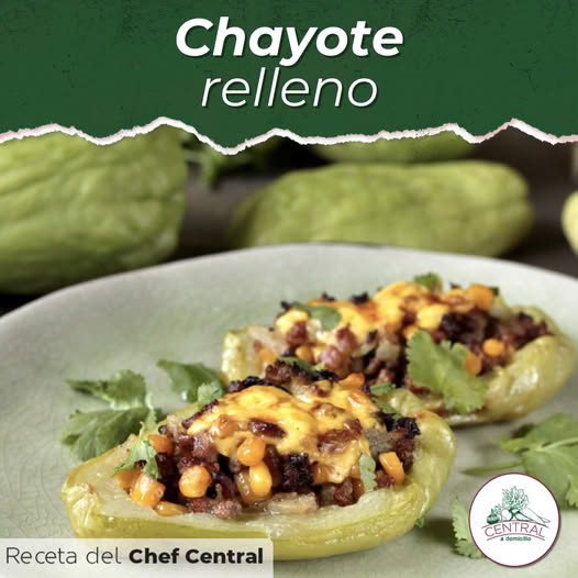 Receta: Chayote Relleno Fácil Y Rápido