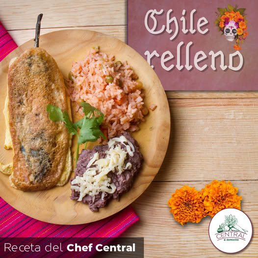 Receta: Chile Relleno Fácil Y Rápido