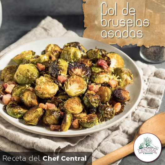 Receta: Col De Bruselas Asadas Fáciles Y Rápidas