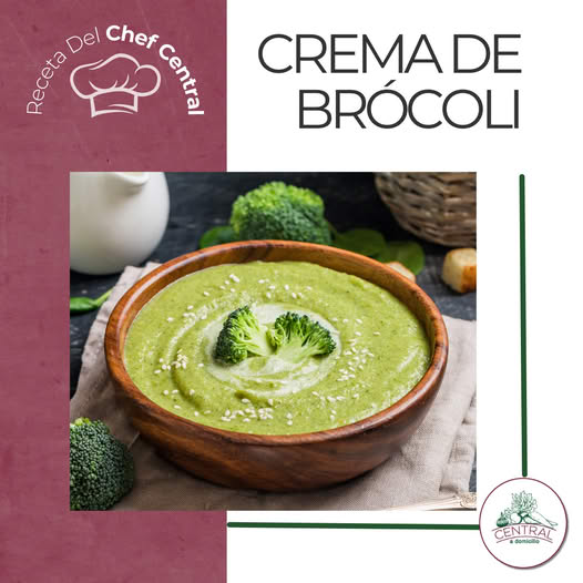 Receta: Crema de Brócoli Fácil Y Rápida