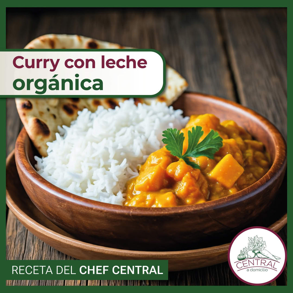 Receta: Curry Con Leche Orgánica Fácil Y Rápido