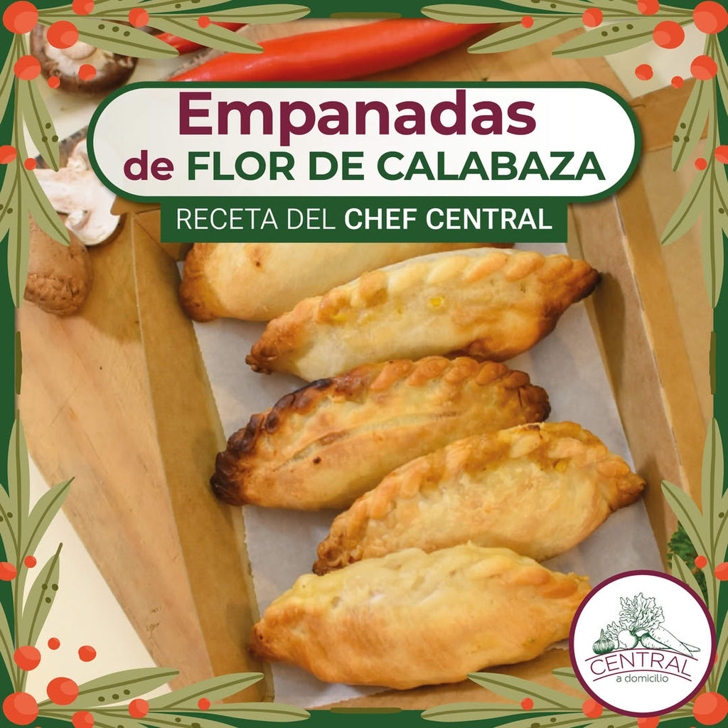 Receta: Empanadas De Flor De Calabaza Fáciles y Rápidas