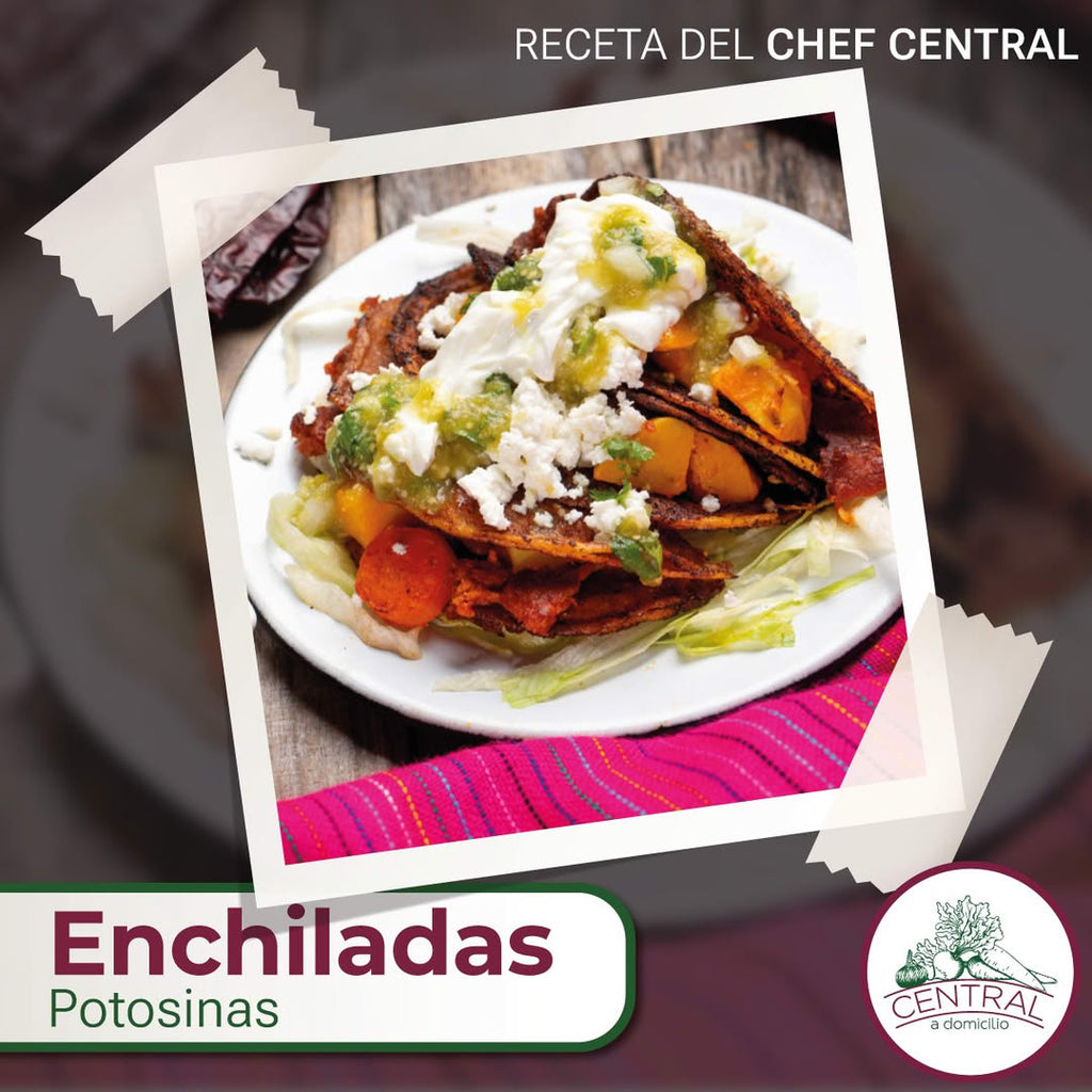 Receta: Enchiladas Potosinas Fáciles Y Rápidas