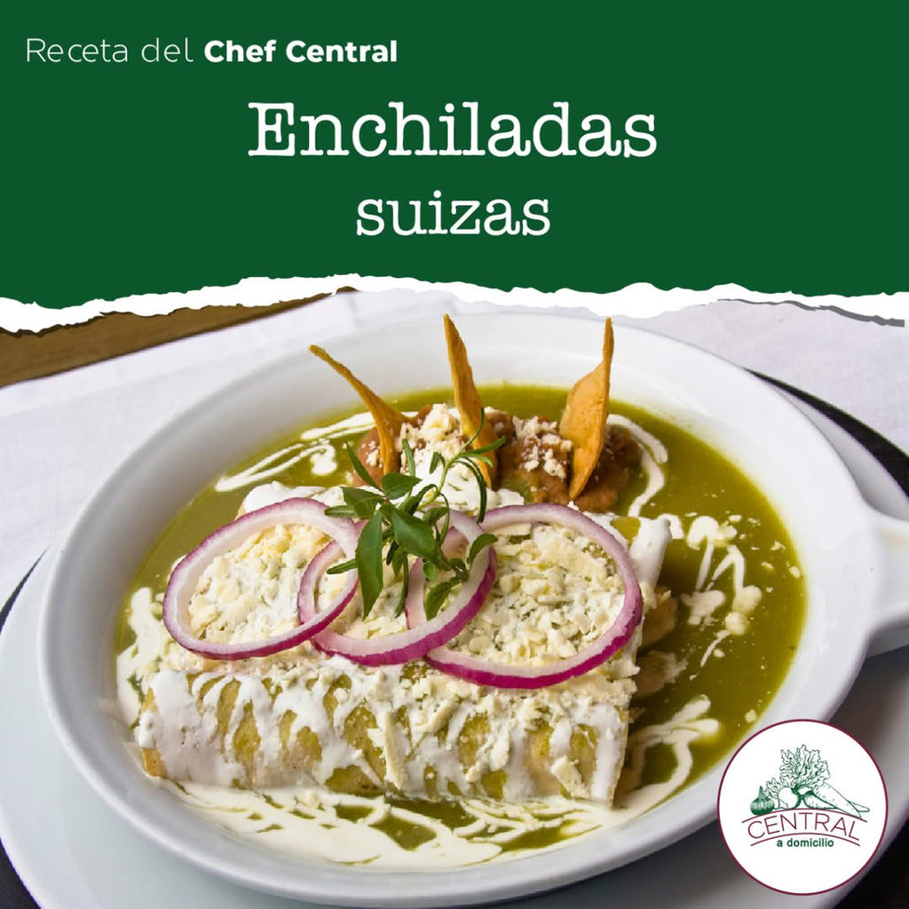 Receta: Enchiladas Suizas Fáciles Y Rápidas