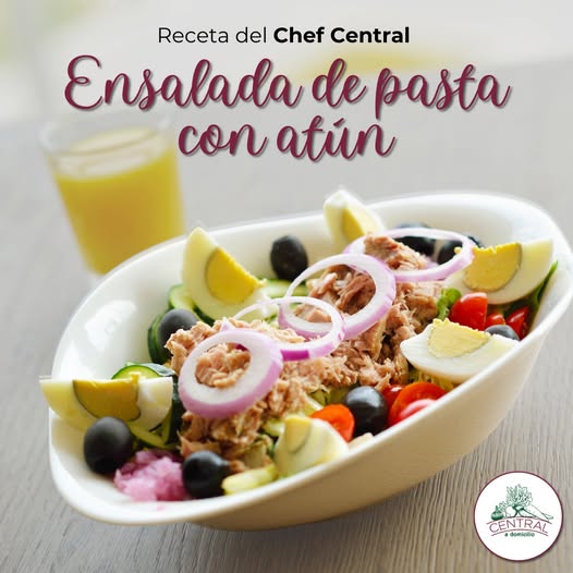 Receta: Ensalada De Pasta Con Atún Fácil Y Rápida