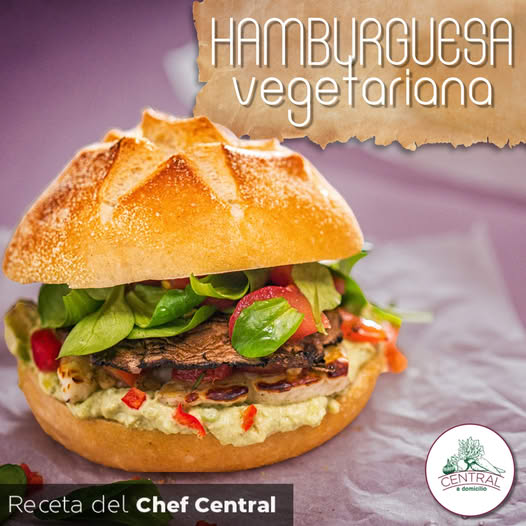 Receta: Hamburguesa Vegetariana Fácil Y Rápida