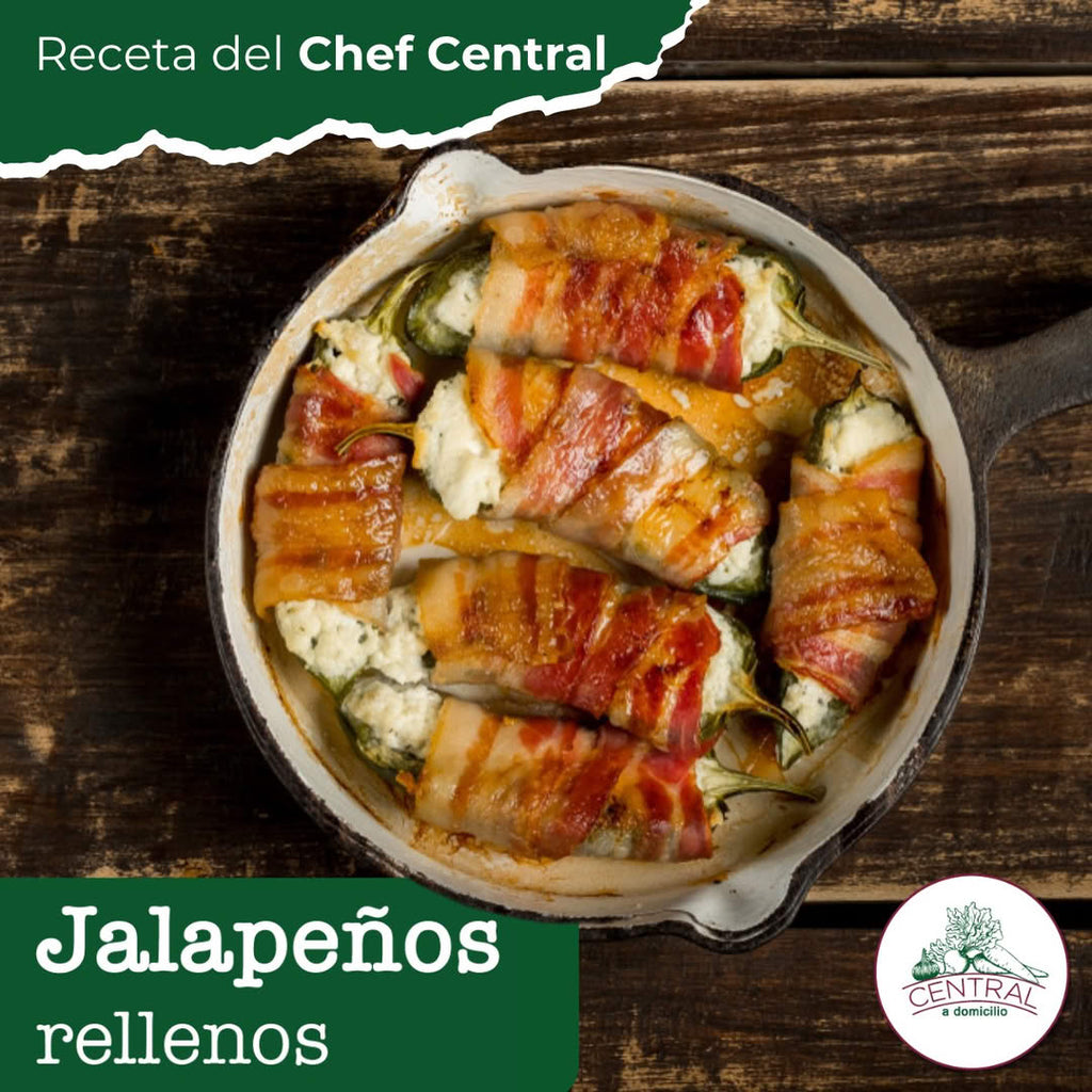 Receta: Jalapeños Rellenos Fáciles Y Rápidos