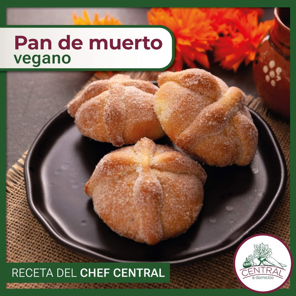 Receta: Pan De Muerto Vegano Fácil Y Rápido