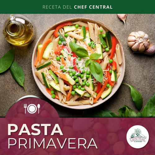 Receta: Pasta Primavera Fácil Y Rápida