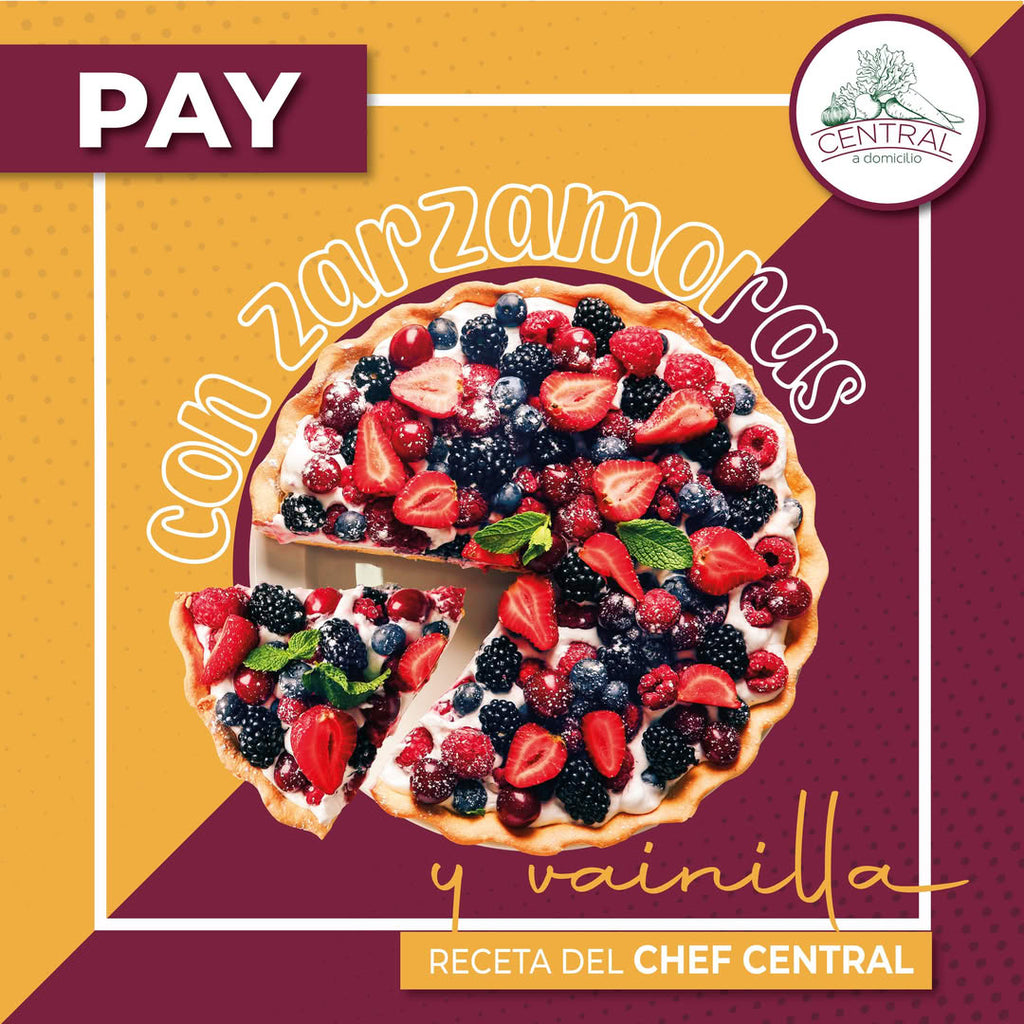 Receta: Pay Con Zarzamoras Fácil Y Rápido