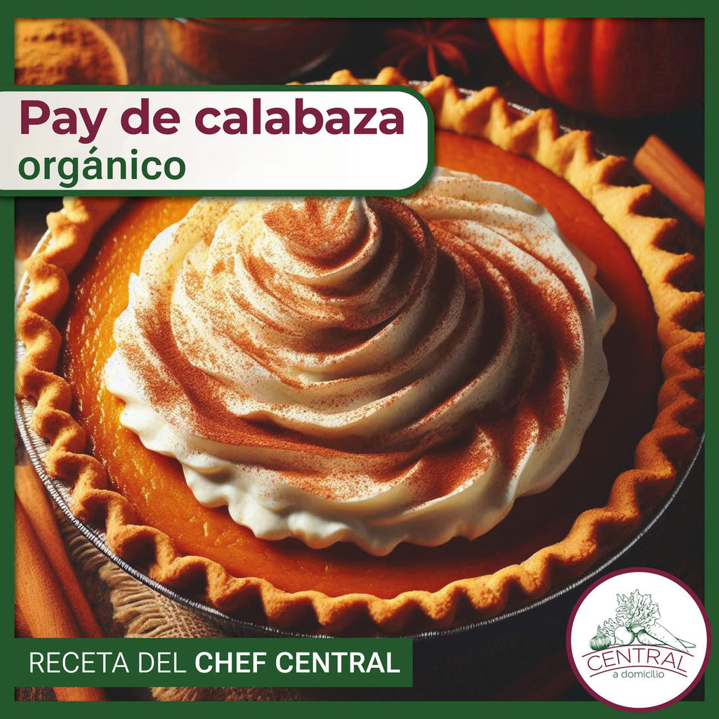 Receta: Pay De Calabaza Orgánico Fácil Y Rápido