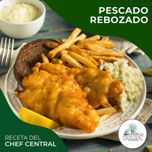 Receta: Pescado Rebozado Fácil Y Rápido