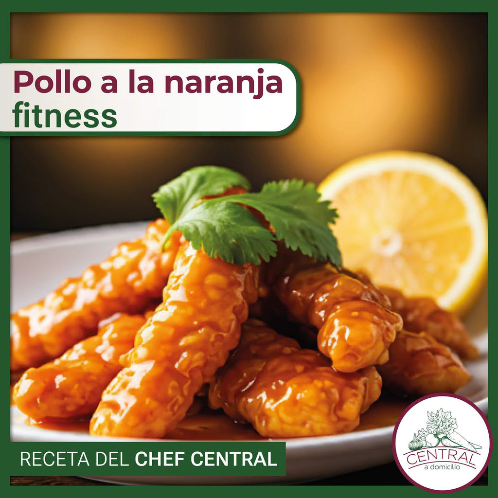 Receta: Pollo A La Naranja Fitness Fácil Y Rápido