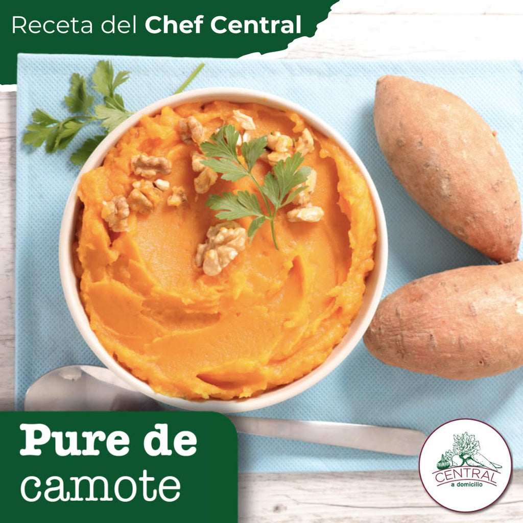 Receta: Pure De Camote Fácil Y Rápido