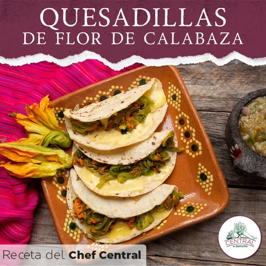 Receta: Quesadillas De Flor De Calabaza Fáciles Y Rápidas