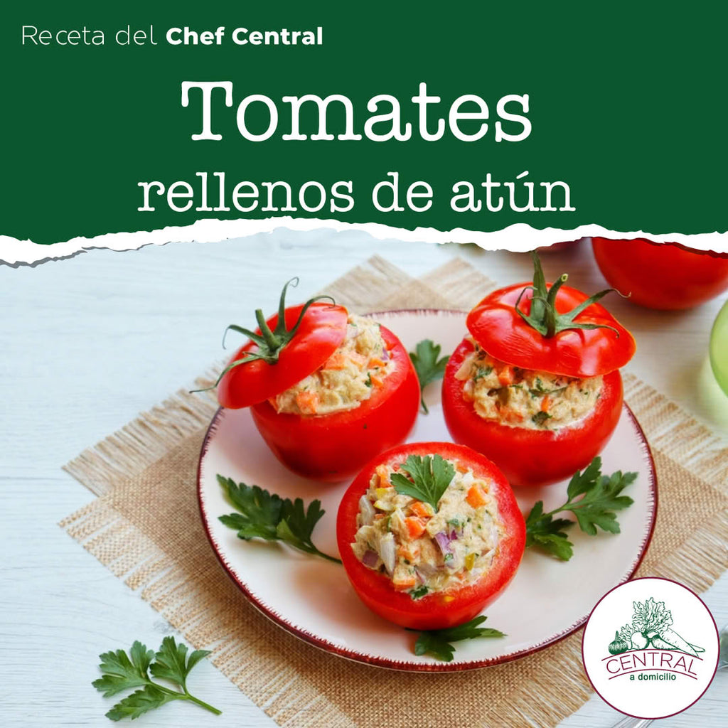 Receta: Tomates Rellenos De Atún Fáciles Y Rápidos