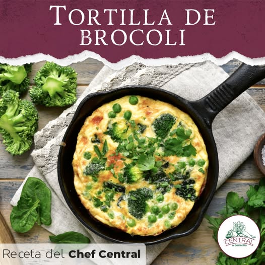 Receta: Tortilla De Brócoli Fácil Y Rápida